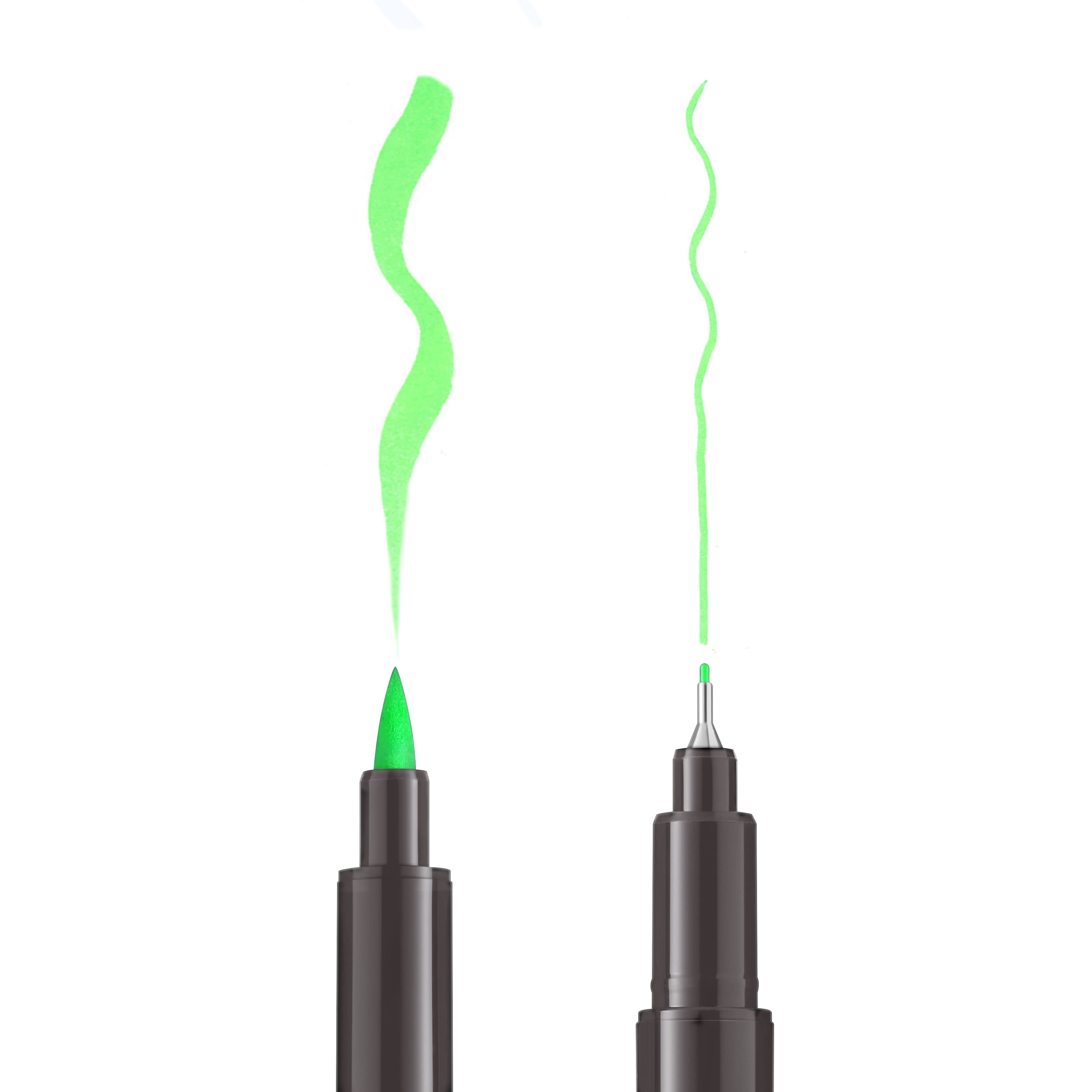 Dual Tip Fluorescent Fabric Ink Markers by Make Market