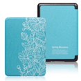 thumbnail image 1 of Funda Inteligente De Concha Delgada Pintada Para Kindle 10th J9G29R 2019 Magnética De Cuero PU Ligera Premium Con Sueño Automático/Despertar, 1 of 4