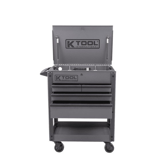 K Tool 75150 35 in 500 lbs Premium 4 Drawer Service Cart