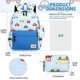 thumbnail image 3 of Mochila preescolar, mochilas para niños pequeños y niñas con correa para el pecho, 3 of 5