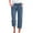 Navy, variant on Atogsazn Womens Wide Leg Capri Pants Summer High Waisted Pants Drawstring Casual Loose Trousers with Pockets White L
