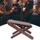 thumbnail image 2 of Reposapiés de madera para guitarra acústica, Pedal de reposapiés plegable antideslizante, artesanía sólida, Pla, 2 of 4