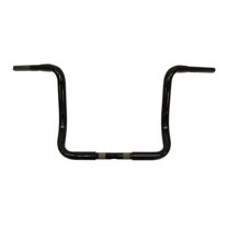 LA Choppers LA-7321-12B 1-1/4in. Touring Ape Hanger Handlebar - 12in. - Gloss Black