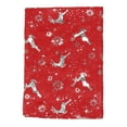 thumbnail image 5 of Christmas Scarf for Women Reindeer Prints Soft Warm Thick Winter Scarf Scarves Shawl Wraps Holiday Long Blanket Large Scarves Cute Gifts for Mom Wife Daughter Red, 5 of 5