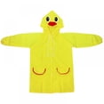 thumbnail image 2 of Hooded Rain Coat Toddlers Raincoat Cartoon Poncho Little Boys Girls Raincoat Kindergarten Students Raincoat Waterproof Jacket, 2 of 7