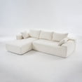 thumbnail image 2 of 4 - seat cloud sofa, luxurious chenille / No assembly, fits primary living area, 2 of 6