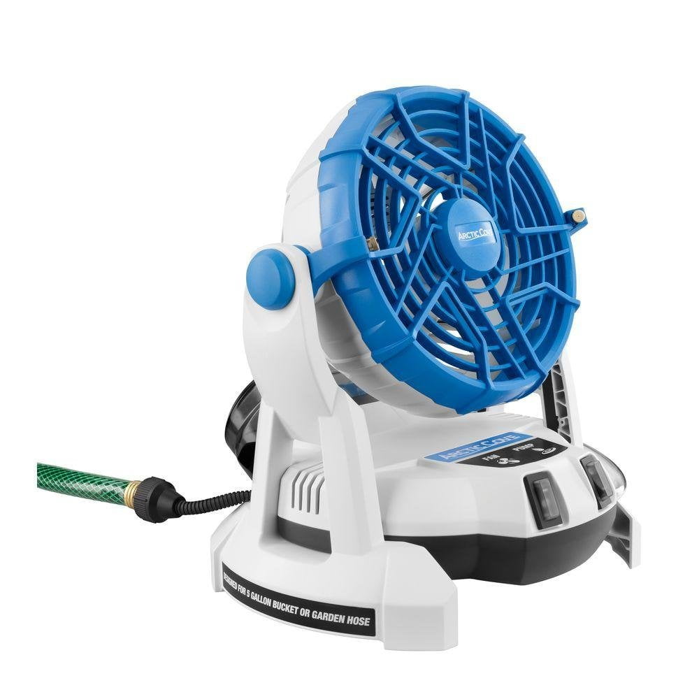 Arctic Cove MBF0181 18Volt Bucket Top Misting Fan with 2 Speeds and