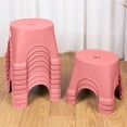 thumbnail image 4 of DPTALR Stool For Toilet Low Stepping Stool With Nonslip Base Enhanced Stability For Bathroom Use Elegant Design For Adults For Living Room And Shower, 4 of 6