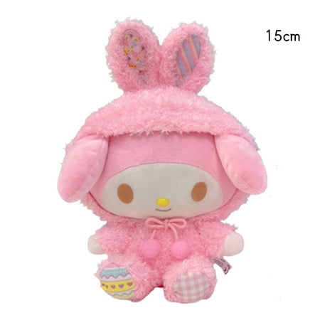 

Plush Cartoon My Melody Stuffed Doll Schoolbag Accessories Pendant Kid 10cm