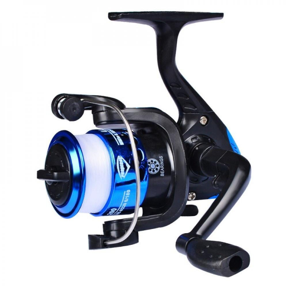 Fishing reel spinning wheel trolling with line speed G ratio 5.2:1 