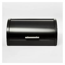 Metal Breadbox Black -