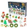 Strictly Briks Classic Bricks Advent Calendar for Kids and Toddlers, Christmas Fun Theme,