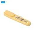 thumbnail image 3 of Unique Bargains Highlighter, Broad Point, Yellow, 4 Pack, 3 of 6