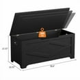 thumbnail image 2 of Mdf Shaped Legs Diamond Storage Stool 39.4", 2 of 9