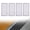 White, variant on BOKYAN 4pcs Magnetic Floor Register Vent Covers 5.5x12 Inch (140x305mm) PVC Vent Screen Net for Floor, Ceiling, and Wall, White