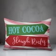 thumbnail image 3 of Creative Products Hot Cocoa Sign 14x20 Spun Poly Pillow, 3 of 3