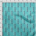 thumbnail image 3 of oneOone Cotton Flex Fabric Arrow Sign Kasuri Print Fabric By Yard 40 Inch Wide, 3 of 4