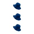 thumbnail image 4 of Baohd Bucket Hat Trendy Sun Protection For Outdoor Activities M Easy To Wear dark blue 3Set, 4 of 6