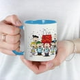 thumbnail image 3 of CafePress - Peanuts Gang Christmas - 11 oz Ceramic Mug - Novelty Coffee Tea Cup, 3 of 3
