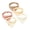 Set 7, variant on 5pcs Baby Bibs Cotton Burp Cloth Triangle Drooling Bib for Infants Unisex Teething Bibs Product Shower Gift