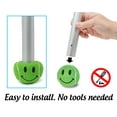 thumbnail image 3 of 2PCS Smileyballs Pre-cut Walker Tennis Ball Glides (Green), 3 of 6