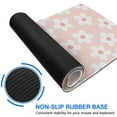 thumbnail image 6 of Step up Your Game with Daisy Flower Vintage Gaming Mouse Pad - Extended Desk Mat, 31.5x11.8 inch, Non-Slip Rubber Base, Stitched Edges - Perfect for the Competitive Gamer, 6 of 7