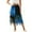 Skirt 372# Sky Blue, variant on Mesh Overlay High Waist Flowy Skirts for Women Elegant Sheer Layered A Line Midi Skirt for Versatile Party Evening Streetwear