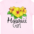thumbnail image 4 of Inktastic Hawaii Girl Hibiscus Flowers Girls Toddler T-Shirt, 4 of 5