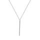 thumbnail image 2 of Guardurnaity Collar Cadenas Joyas estéticas ajustables Palos Colgantes Gargantilla Accesorio de moda Gargantillas para niñas adolescentes Plata Type3 NO3, 2 of 6