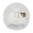thumbnail image 3 of Caja de cepillos para limpieza de uñas, profesional, portátil, para manicura y pulido de uñas, para salón de belleza, transparente, 3 of 14