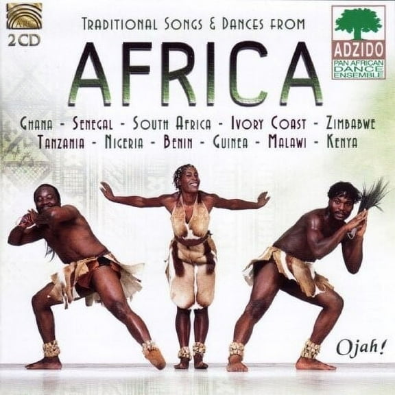 Adzido - Traditional Songs & Dances from Africa - Music & Performance - CD