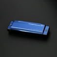 thumbnail image 4 of unbranded Professional 10 Holes Harmonica Blue with Plastic Box Durable for Home Use, 4 of 8