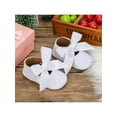thumbnail image 3 of Baby Girls Mary Jane Shoes Soft Sole Ballet Slippers Bow Princess Newborn Dress Wedding Flat Shoes, 3 of 8