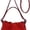 Red, variant on Women Faux Suede Crossbody Shoulder Bag Mini Pleated Cloud Dumpling Tote Handbag Trendy Vintage Bucket Slouchy Purse