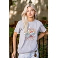thumbnail image 3 of Smurfs Take Care Of Each Other Women's Graphic T Shirt Tees Brisco Brands S, 3 of 5