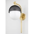 thumbnail image 2 of Hudson Valley Lighting 6100 Nyack 20" Tall Wall Sconce - Black, 2 of 3