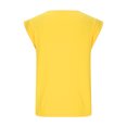thumbnail image 4 of fatyb Women's Fashion Tees Cap Sleeve Square Neck T-Shirts Casual Solid Color Tops Blouse for Women, 4 of 7