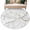 White, variant on White Marble Round Rug 6ft Washable Circle Kitchen Rugs Non Slip Modern Abstract Art Ink Painting Large Area Rug Indoor Floor Carpet for Bedroom Living Room Home Office Dining Room Nursery