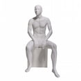thumbnail image 1 of Male Mannequin - Abstract Head, Seated, 1 of 1