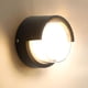 thumbnail image 1 of Aplique de pared, aplique de pared moderno para exteriores, luz de montaje en pared de estilo minimalista, aplique redondo de aluminio para exteriores, luces cálidas, 1 of 5