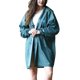thumbnail image 1 of Poncho impermeable largo, reutilizable y grueso, de color verde oscuro, con mangas elásticas, impermeable para exteriores, con capucha, resistente al viento, para escalada, viajes y adultos., 1 of 7