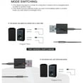 thumbnail image 4 of Bluetooth 5.0 Transmitter/Receiver  Wireless 3.5mm Audio Adapter Wireless Bluetooth 5.0 Transmitter Receiver 2 in 1 Stereo Audio Adapter with 3.5mm Audio Cable, 4 of 7