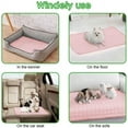 thumbnail image 4 of XS-2XL Cooling Mat for Dogs Puppy Cats Ice Silk Pet Self Cooling Pad Blanket for Pet Beds/Kennels/Couches /Car Seats/Floors,5 Colors Are Available, 4 of 7