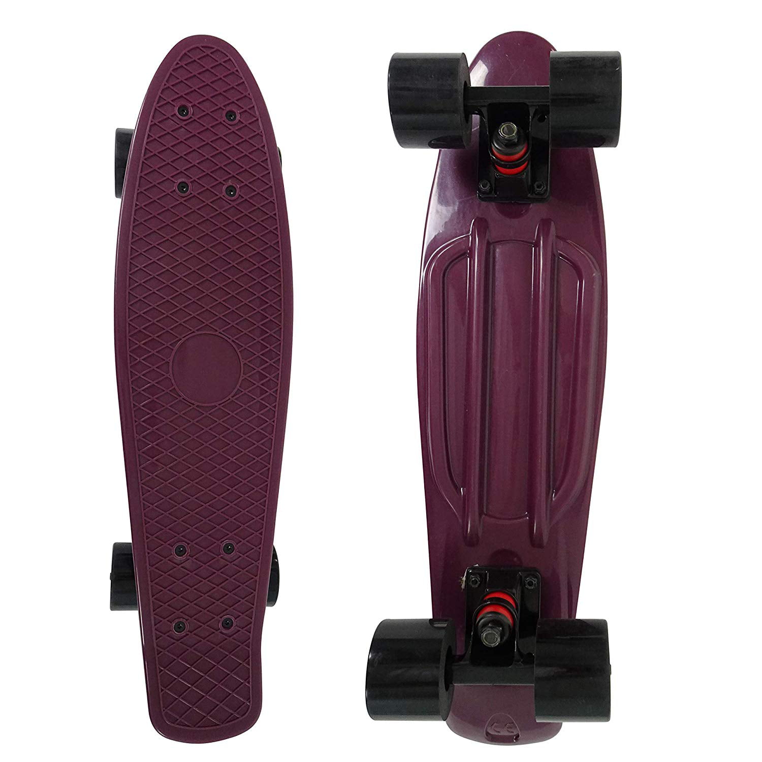 Details about   Caroma 22" Skateboard Bearings Adult Four-wheel Cruiser Deck Skateboards USA 