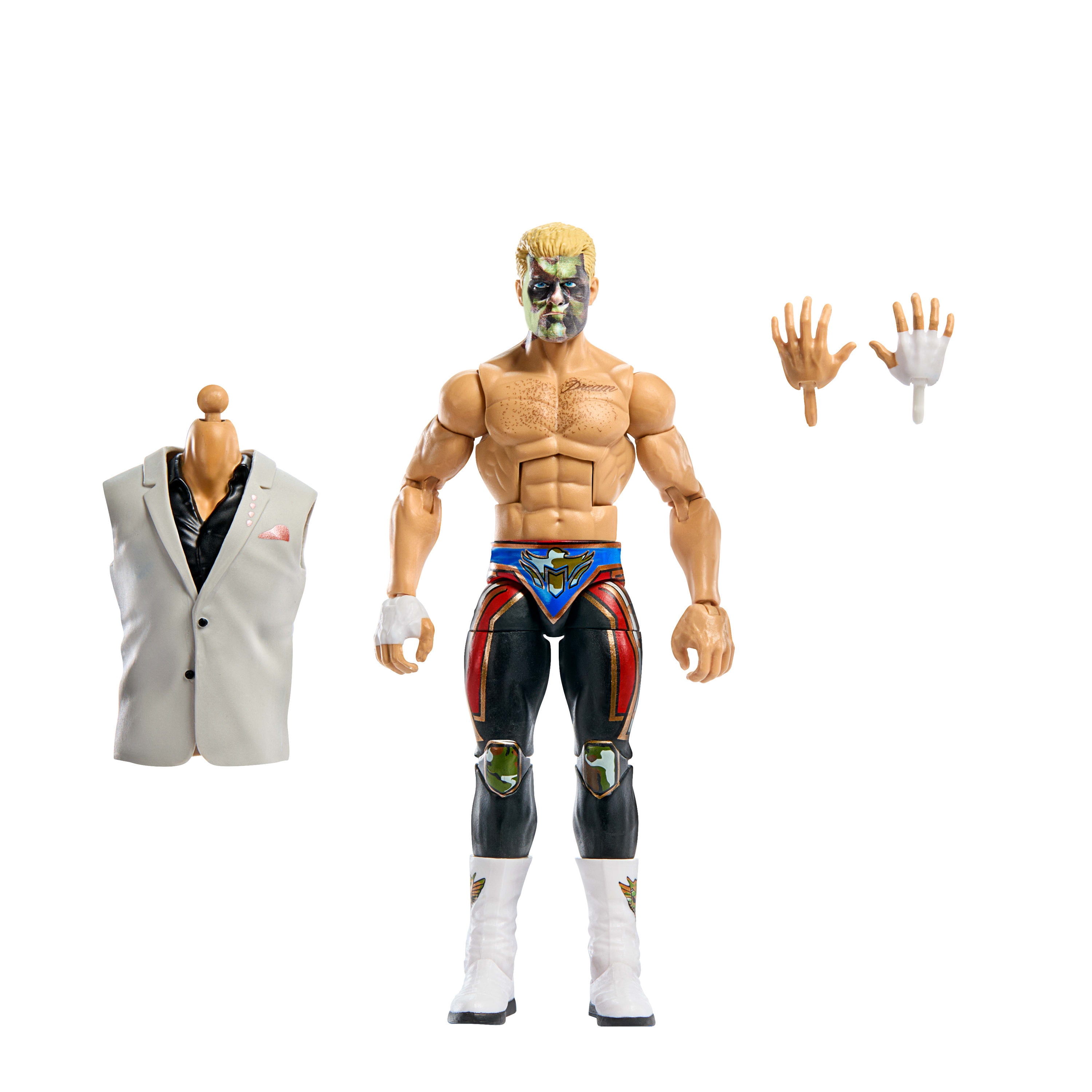 WWE Elite Collection Premium Live Event Cody Rhodes Action Figure Set, Survivor Series Collectible