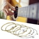 thumbnail image 5 of Set de cuerdas para guitarra acústica pack de 6 | Cuerdas de repuesto de bronce para guitarras acústicas | Material de latón duradero | Tono cálido y equilibrado | Encaja con instrumentos, 5 of 8
