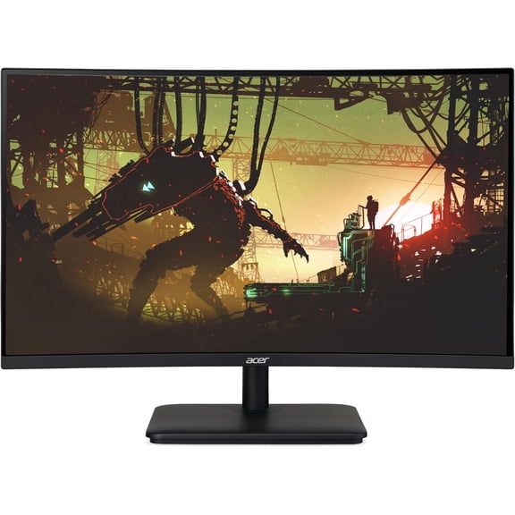 Restored Acer 27" ED270R Sbiipx Gaming Monitor LCD 1920x1080 165Hz 250Nit 5ms (G to G) | Display Port & 2 x HDMI 1.4 Ports (Refurbished)