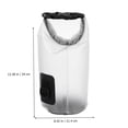 thumbnail image 2 of EeaseCA 1 Pce Sac Seau Imperméable en PVC Sac de Rafting Extérieur Pochette de Rangement pour la Natation, 2 of 7