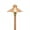 Copper, variant on VOLT Flat Hat 12V Brass Path Light (7" Shade, 25" Tall)