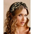 thumbnail image 4 of Huachi Turban Headbands for Women Boho Wide Women's Headbands for Hair Solid Color 8Pcs, 4 of 8
